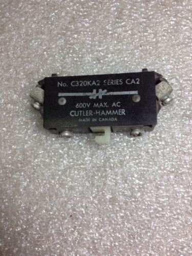 Cutler-Hammer C320KA2 AUXILIARY CONTACT