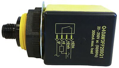 Banner Engineering Q40AW3FF200Q1 33386 20-250VAC Photoelectric Sensor
