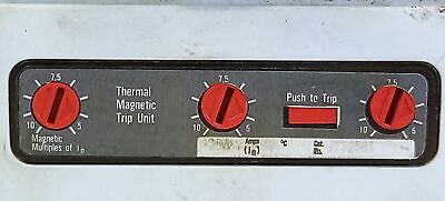 Cutler-Hammer JD3250F-1491D81GO3 600 VAC 250 A 3-Pole Industrial Circuit Breaker
