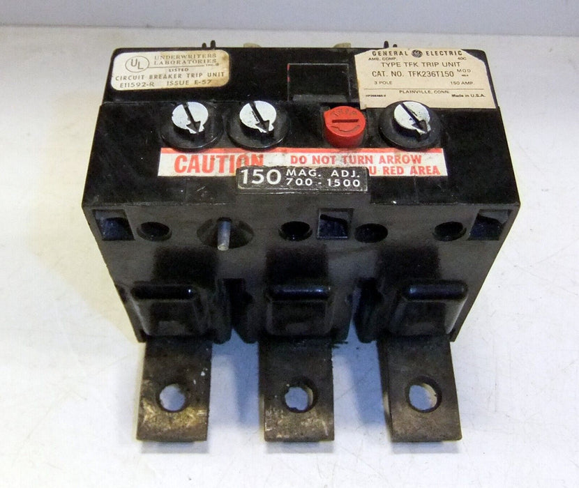 GE Circuit Breaker Trip 150A TFK236T150