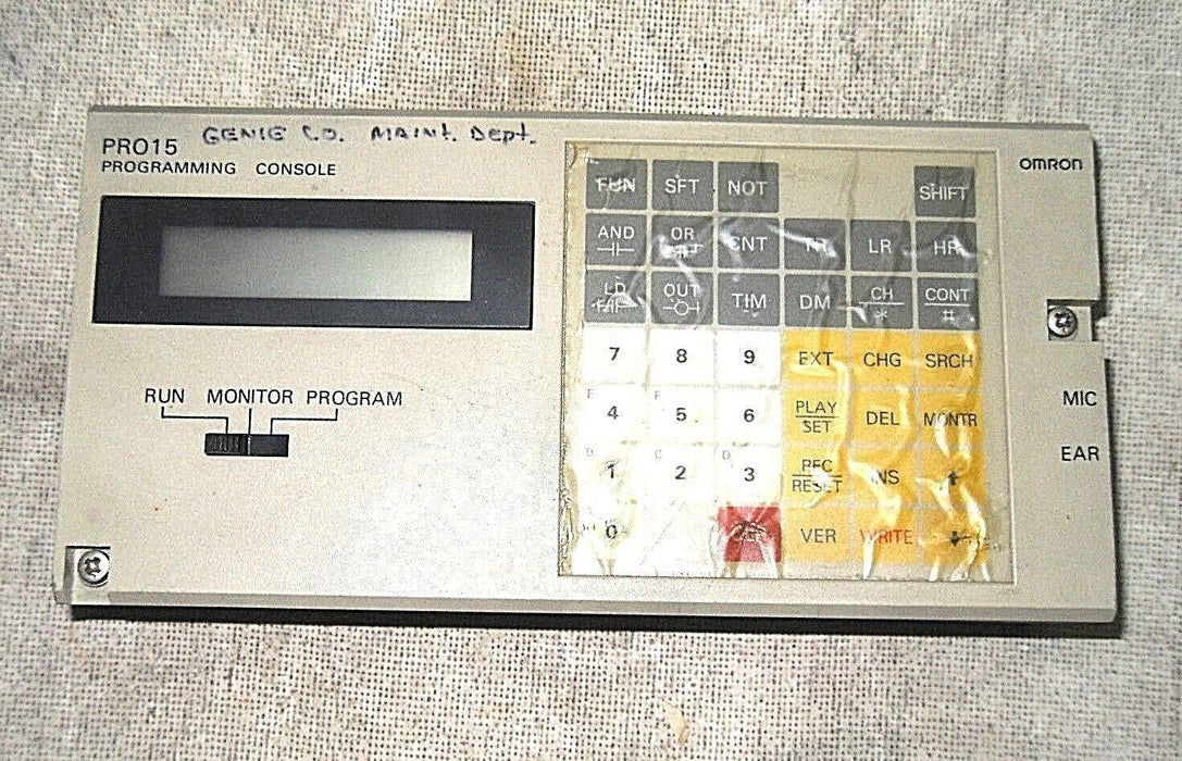 Omron 3G2A6-PRO15E Programming Console