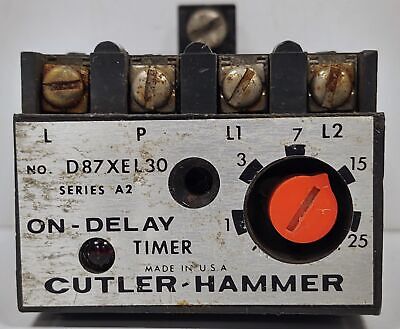 Cutler-Hammer D87XEL30 On-Delay Timer