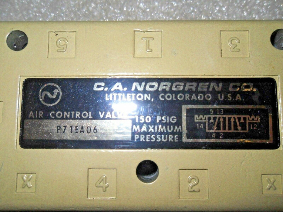 Norgren P71EA06 Air Control Valve