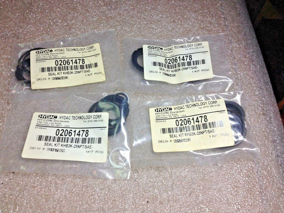 4 Hydac 2061478 Seal Kits