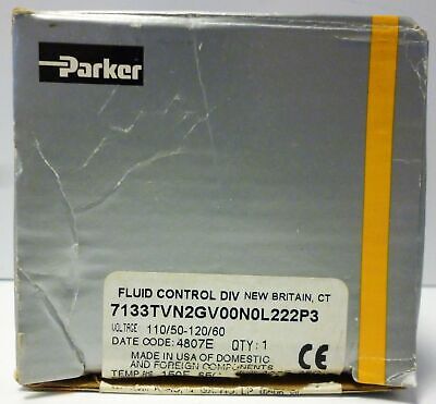 Parker 7133TVN2GV00N0L222P3 Solenoid Valve