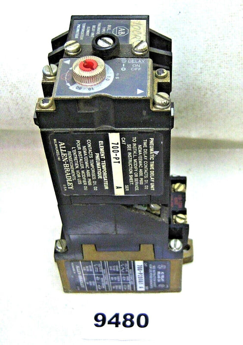 Allen-Bradley Timing Relay 700-PT + 700-P200A1