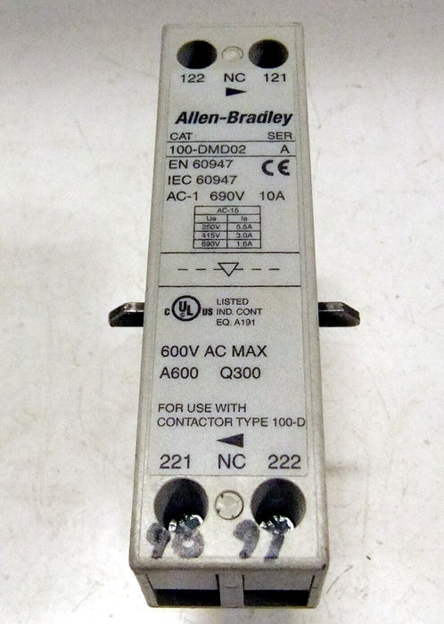 Allen-Bradley 100-DMD02 Interlock Safety Switch