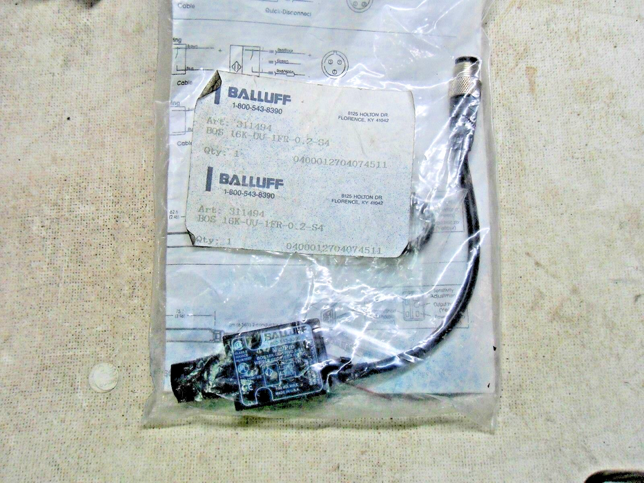 Balluff BOS 16K-UU-1FR-0.2-S4 Photoelectric Sensor