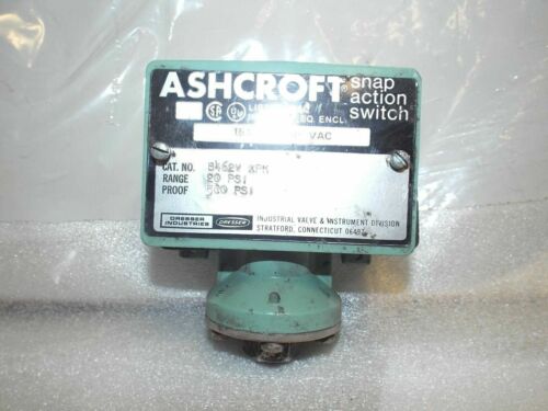 ASHCROFT B462V XPK PRESSURE SWITCH