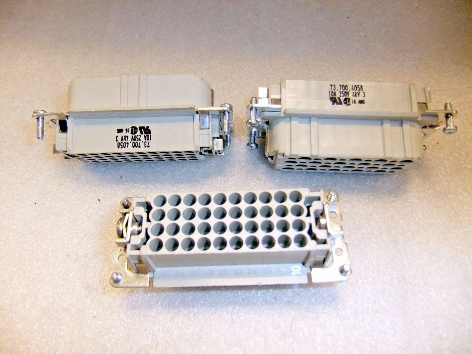 3 WIELAND 73.700.4058 CONNECTORS