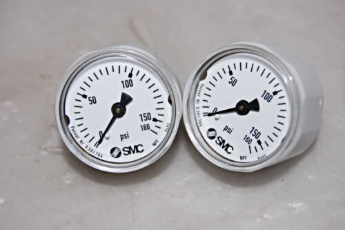 SMC K27A-P1.0-N01M Pressure Gauge Lot of 2