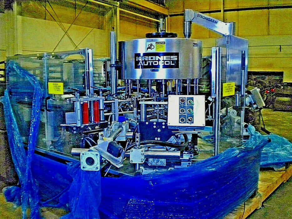 Krones Autocol K747 Bottle Labeler and Control Panel HUGE SALE!