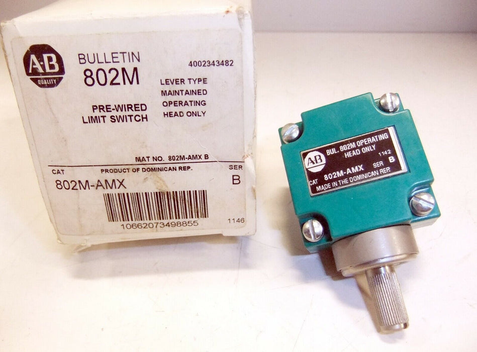 Allen-Bradley Limit Switch Head 802M-AMX