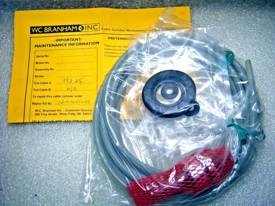WC Branham Cut Cable Cylinder 182.25