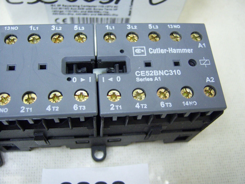Cutler-Hammer IEC Reversing Contactor CE52BNC310 110-127VAC 3P