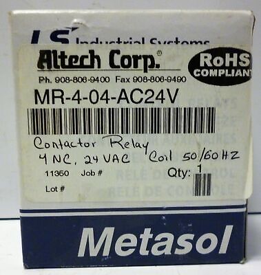 Altech MR-4-04-AC24V Metasol Contactor