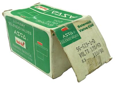 ASCO 96-619-1-D MP-C-015 110/120 V AC Solenoid Valve Coil Only
