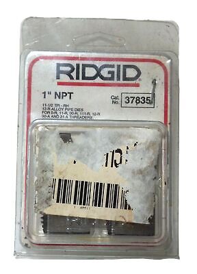 Ridgid 37835 1" NPT 12R Right Hand Alloy Pipe Dies
