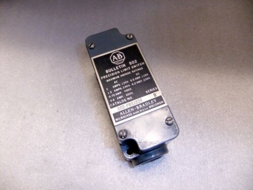 Allen-Bradley Limit Switch 802-PBSJ238 Ser. B