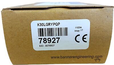 Banner Engineering K30LGRYPQP 78927 White Panel Indicator