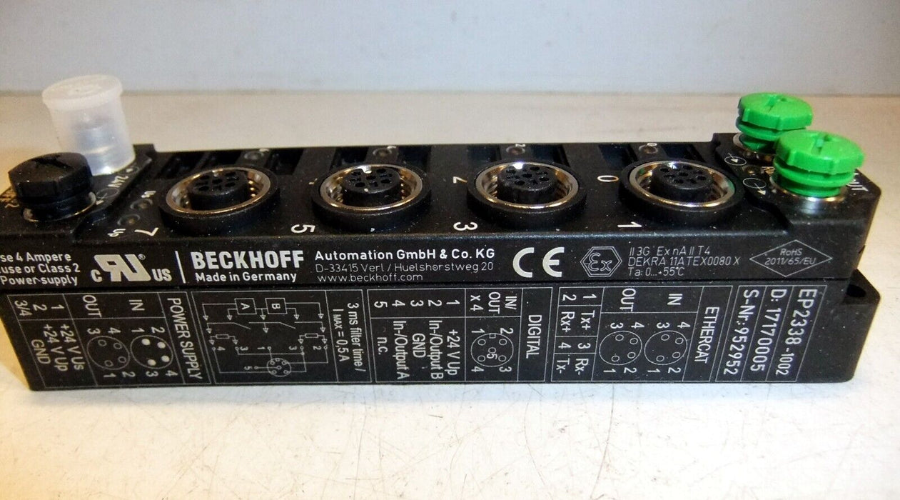 Beckhoff E2338-1002 Ethercat Box