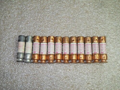 12 Gould Shawmut Tri-Onic TR5R 250 Vac Fuses