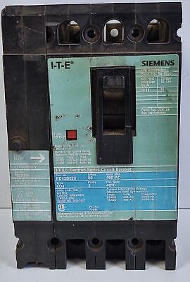 Siemens ED43B020 Circuit Breaker with GF01ED60 Attachment