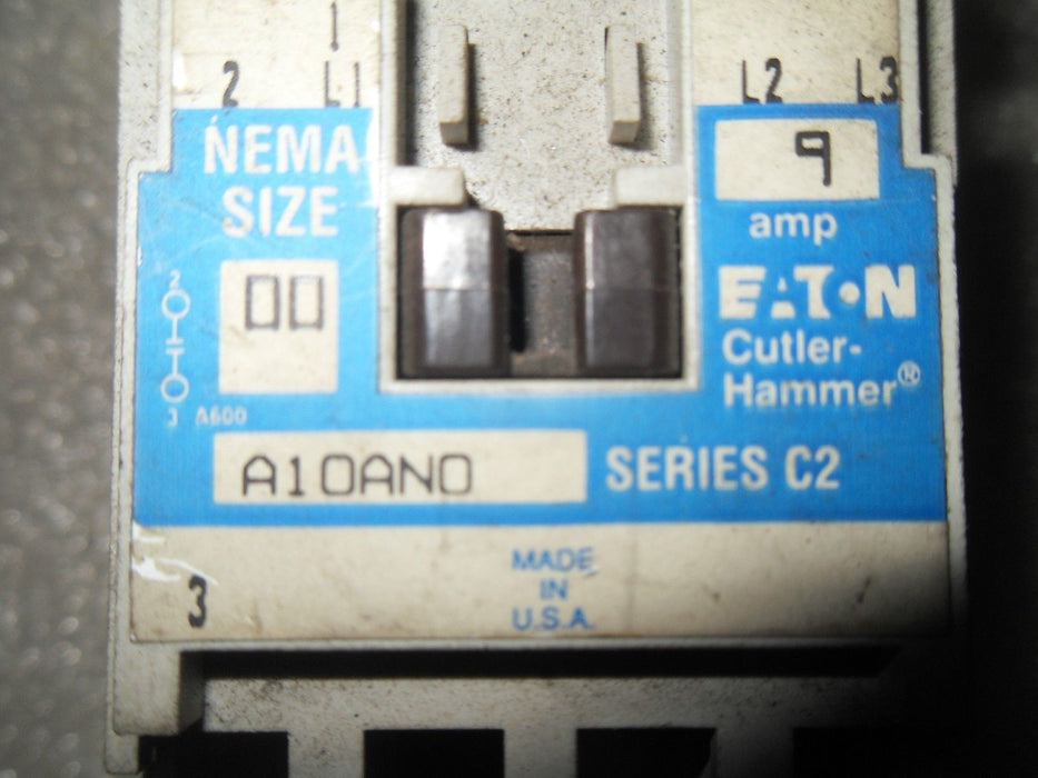 Cutler-Hammer A10ANO SIZE 00 Starter