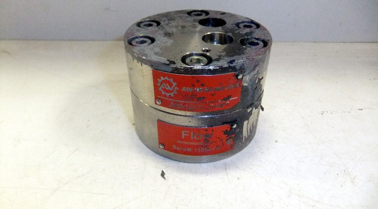 AW LAKE Flow Meter JVM-12KG-25-NPT