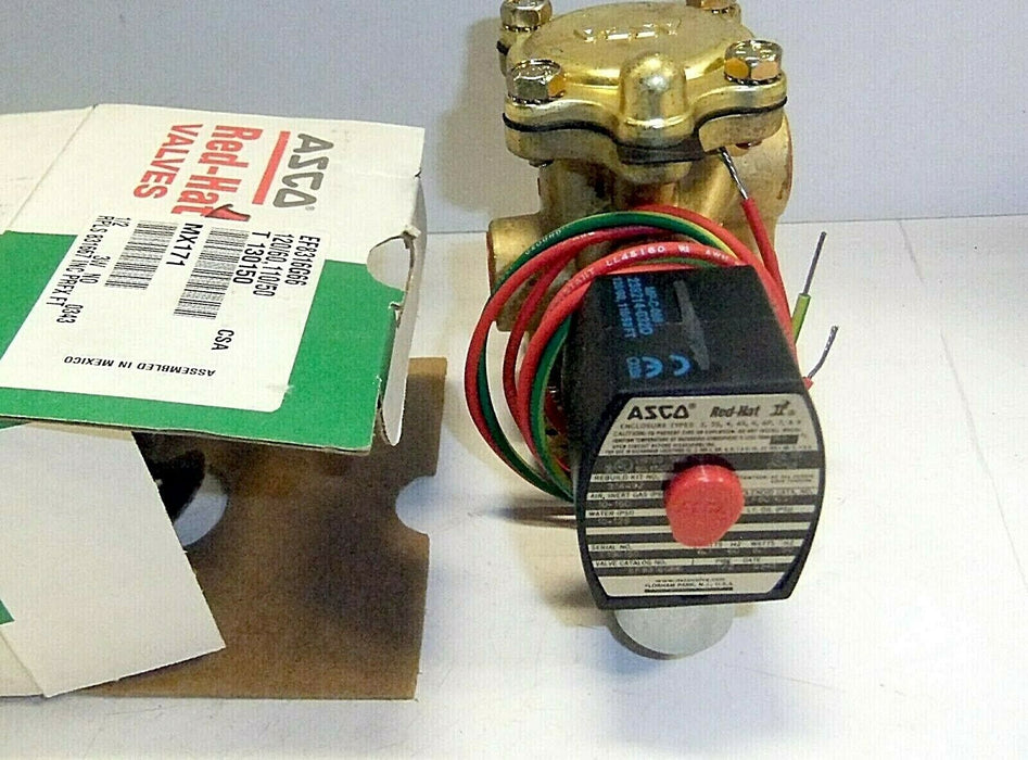 ASCO Valve 1/2" 3W 120/60 EF8316G66-120