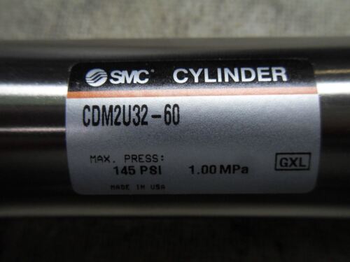 1 SMC Cdm2U32-60 Double Acting Cylinder 145 Psi Max