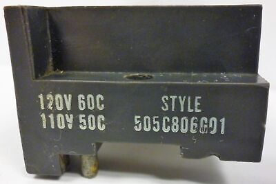 Eaton 505C806G07 Molded Contactor Coil