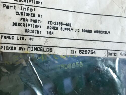Fanuc Power supply Board EE-3285-405