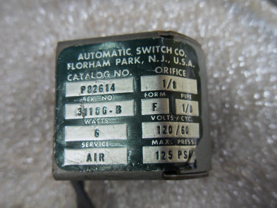 ASCO P82614 120V Solenoid Coil