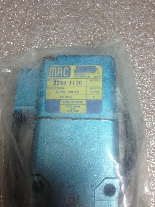 MAC 225B-111C Directional Solenoid Valve
