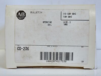 Allen-Bradley CD-236 110/120 V Size 3 100 A Coil for Contactor