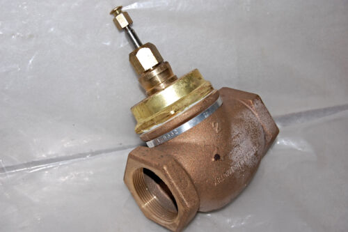 Honeywell V5011C 1391 1 8332 BRONZE THREADED CONTROL VALVE