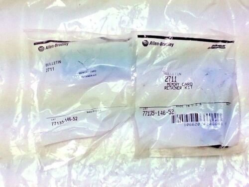 2 Allen-Bradley 77135-146-52 Memory Card Retainer Kits