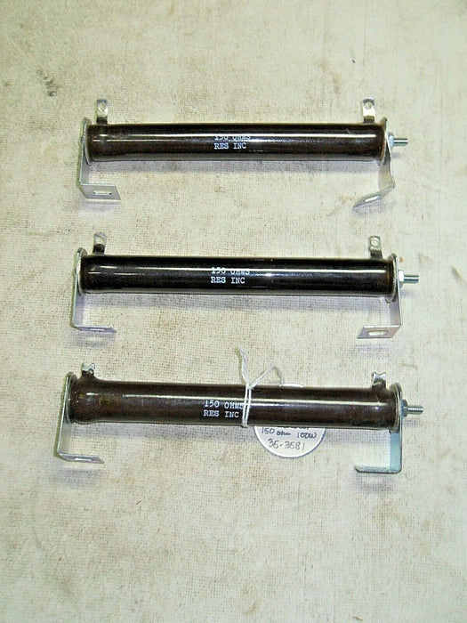 3 Superior Electric 201052-G27 150 Ohm Resistors