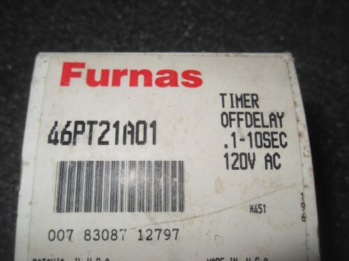 Furnas 46PT21A01 Off-Delay .1-10SEC Timer