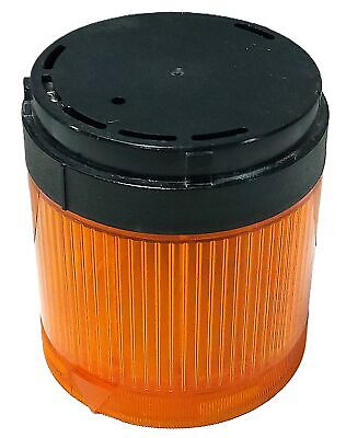 Allen-Bradley 855T-B24FN5 24 V AC/DC Amber Flashing Stacklight No Bulb