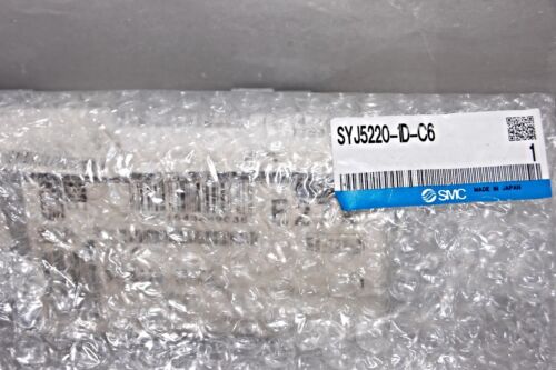 SMC SYJ5220-1D-C6 DOUBLE SOLENOID VALVE