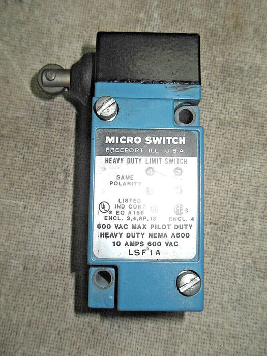 MICRO SWITCH LSF1A Limit Switch
