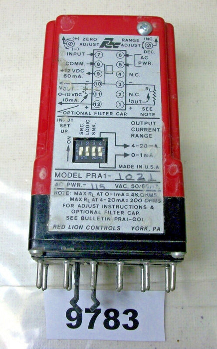 Red Lion Speed Switch PRS11021