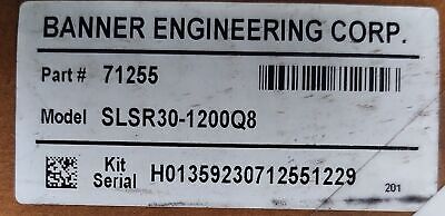 Banner Engineering SLSR30-1200Q8 71255 EZ-SCREEN Safety Light Curtain Receiver