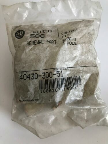 Allen-Bradley 40430-300-51 Contact Kit