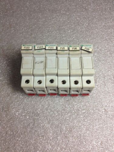 6 Littelfuse LPSC Fuseholders