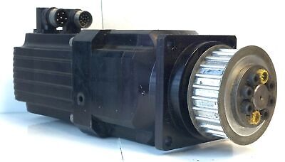 Moog G414-404 Brushless Servo w/ Thomson 32-216006-8877 Gearhead & Locking Hub
