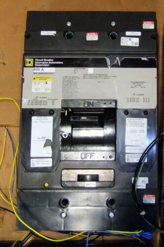 Square D Circuit Breaker 800A MHL3680036DC2351