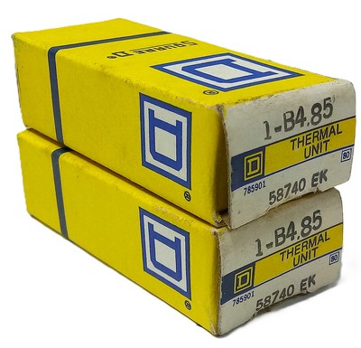 Square D B4.85 Overload Relay Melting Alloy Thermal Unit